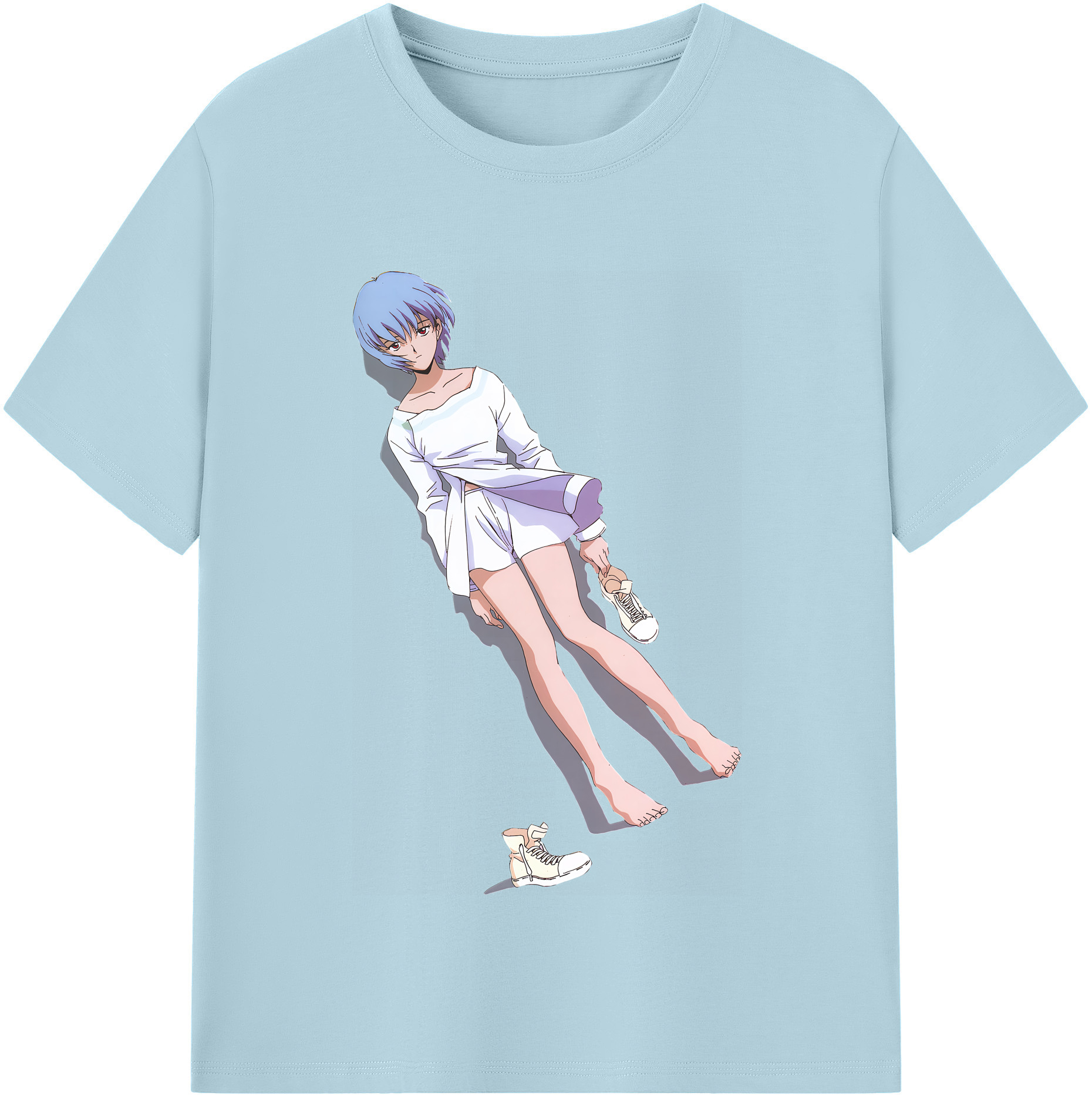 （画像用） EVA 新世紀エヴァンゲリオン 綿100％半袖Tシャツ（フロントプリント）